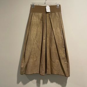 Donna Karan Collection Runway Gold Skirt